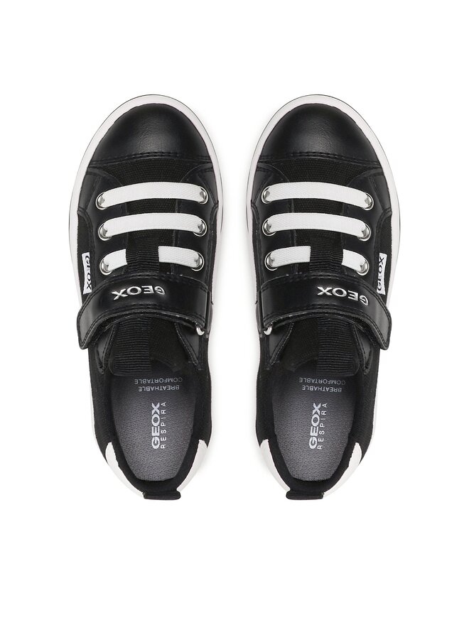 Geox Αθλητικά Geox Jr Ciak Girl J3504I01054C9999 S Μαύρο