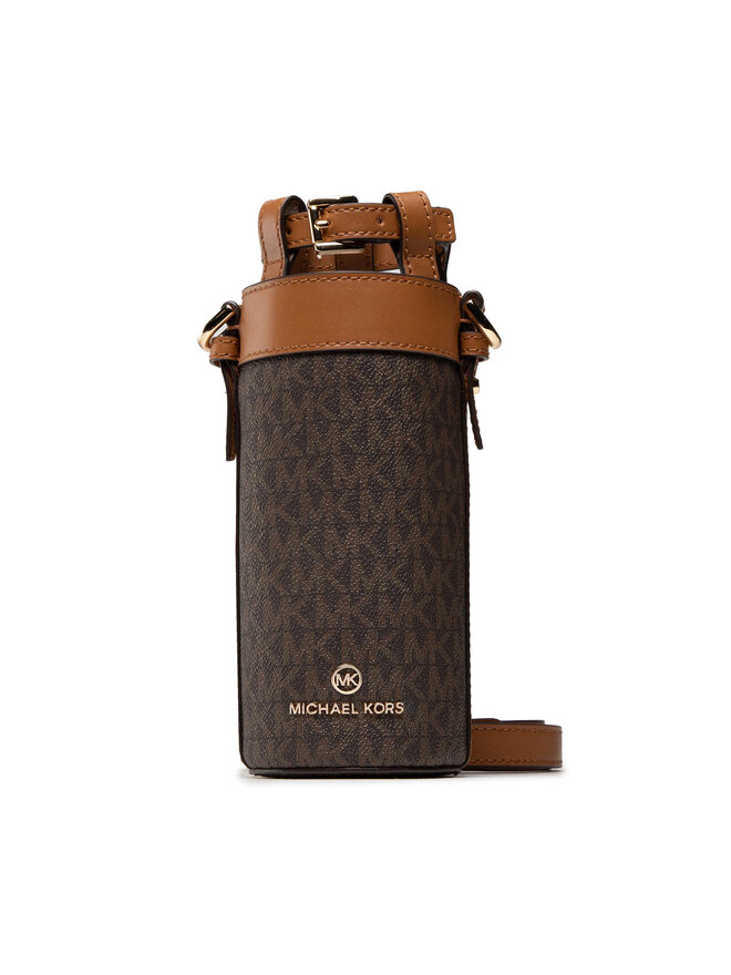 Etui a bouteille MICHAEL Michael Kors Travel Accessories 32T1GTMN9B Marron chaussures