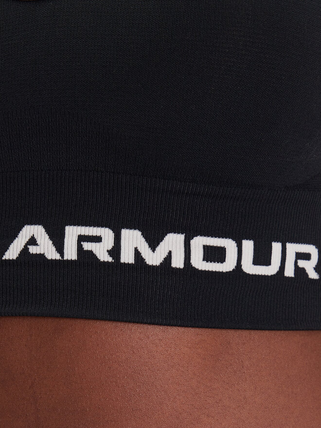 Under Armour Under Armour Sport-BH Ua Seamless Low Long Bra 1357719-001 Schwarz Compression Fit