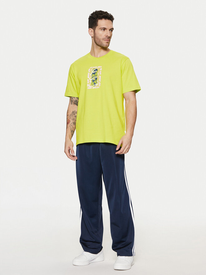 adidas adidas Marškinėliai Trefoil Series JD0675 Žalia Regular Fit