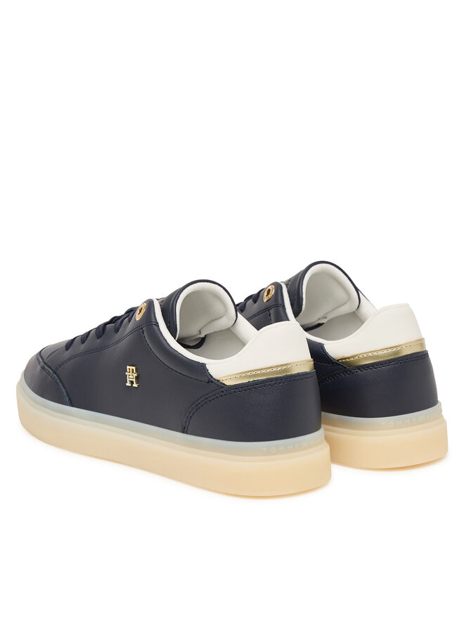 Tommy Hilfiger Sneakers Tommy Hilfiger Th Chic Sneaker Elevated FW0FW09400 Dunkelblau