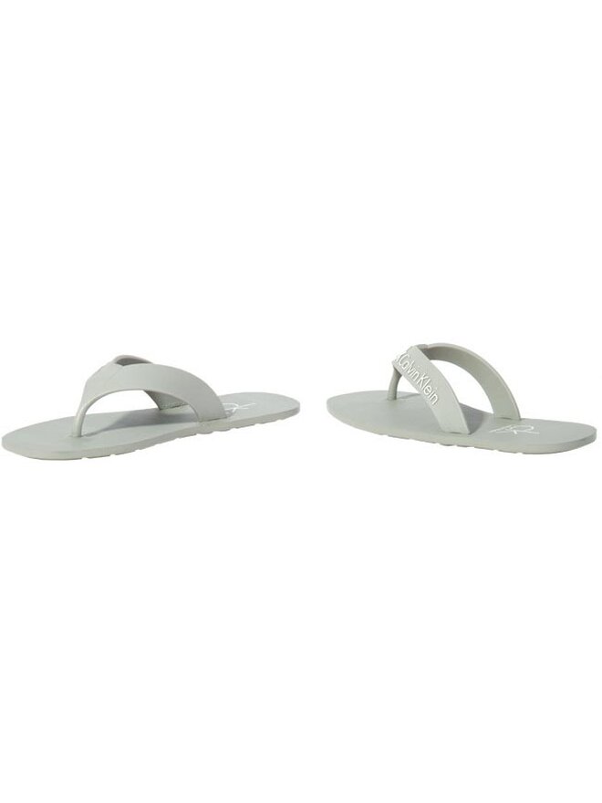 Calvin Klein Jeans Zehentrenner Calvin Klein Jeans Ian Tr Strap + Logo O10334 Grau