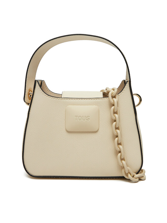 TOUS Handtasche TOUS Mini Bolso Hombro T Lucia 2002039501 Écru