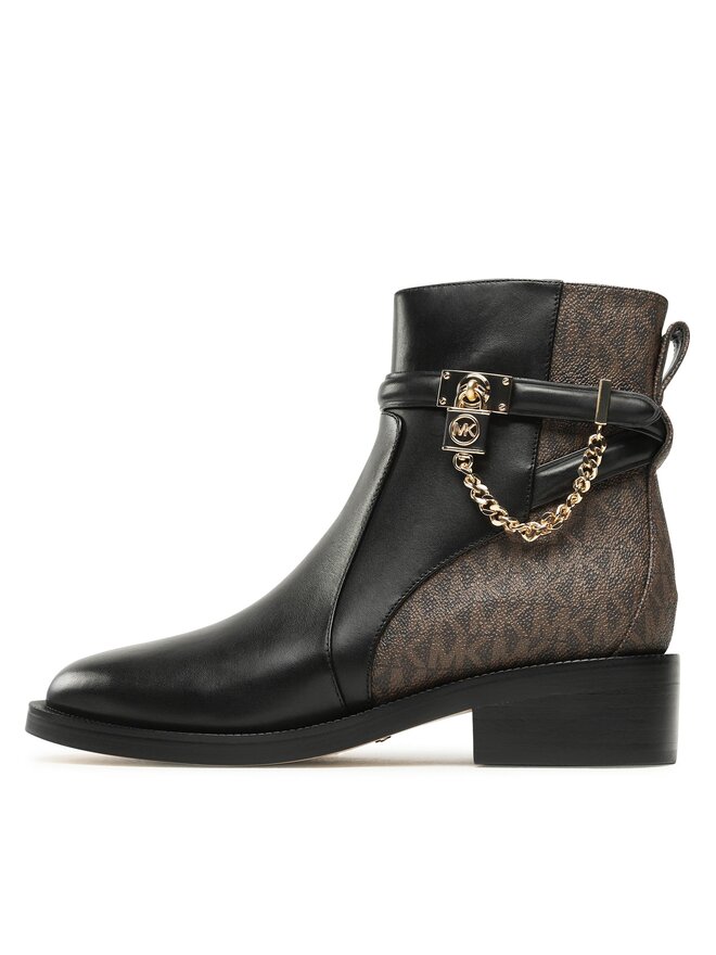 MICHAEL Michael Kors Stiefeletten MICHAEL Michael Kors Hamilton Flat Bootie 40F3HAME6L Schwarz