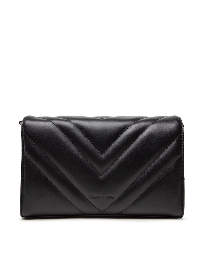 Patrizia Pepe Ročna torba Patrizia Pepe CB9798/L004-K103 Črna