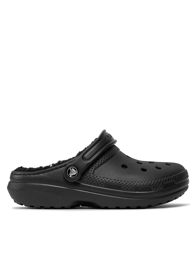 Crocs Natikači Crocs Classic Lined Clog 203591 Črna