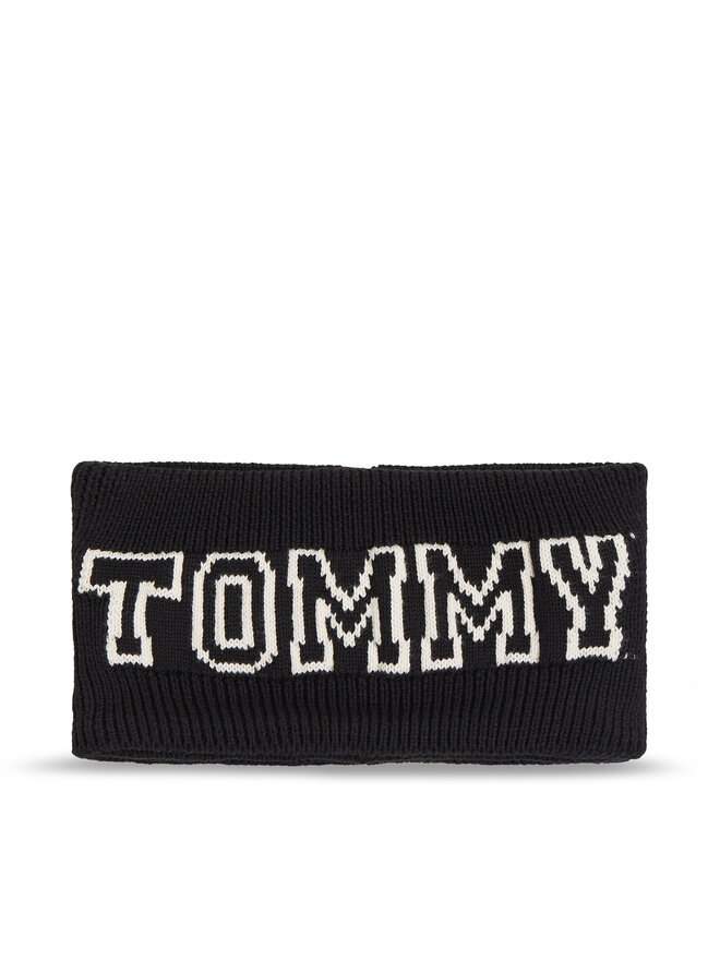 Stirnband Tommy Jeans Tjm Heritage Headband AM0AM11687 Schwarz eschuhe