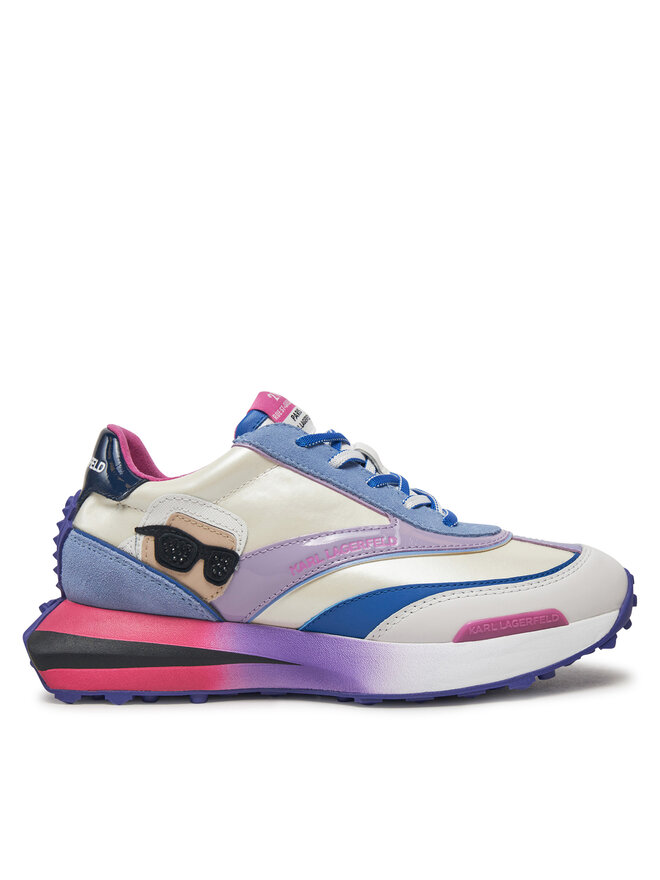 KARL LAGERFELD Sneakersy KARL LAGERFELD Zone KL62930N Fioletowy