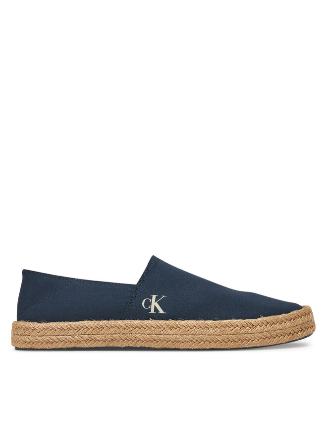 Calvin Klein Jeans Espadryle Calvin Klein Jeans Inj Espadrille Cv YM0YM01251 Granatowy