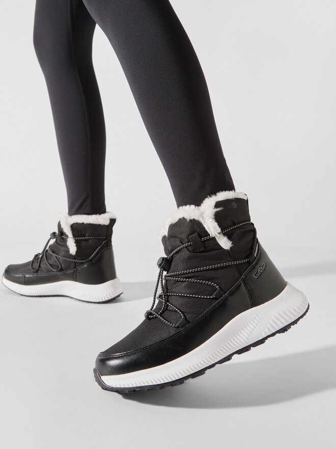 CMP Čizme za snijeg CMP Sheratan Wmn Lifestyle Shoes Wp 30Q4576 Crna
