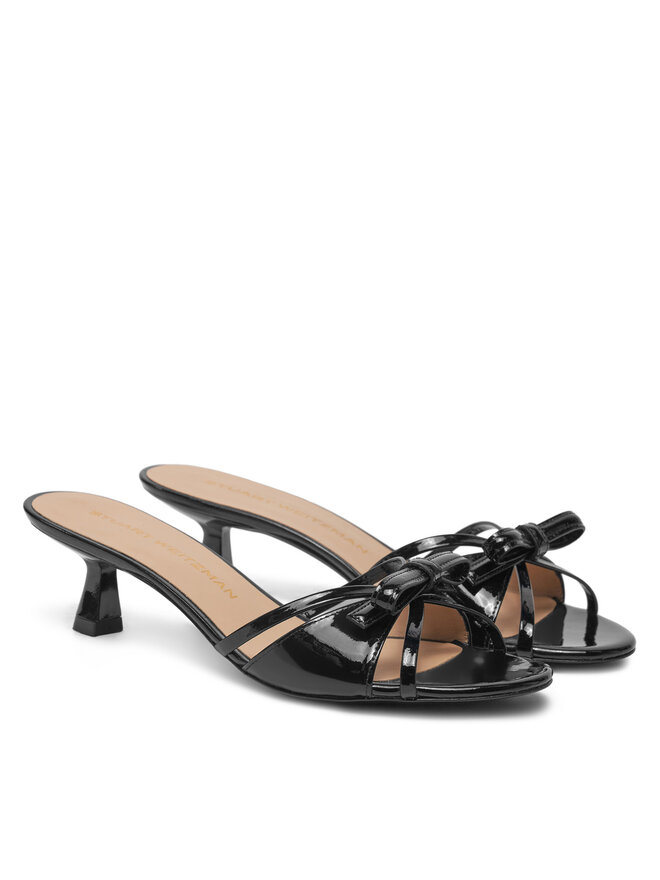 Stuart Weitzman Natikače Stuart Weitzman Felicyty Solide SK118 Crna
