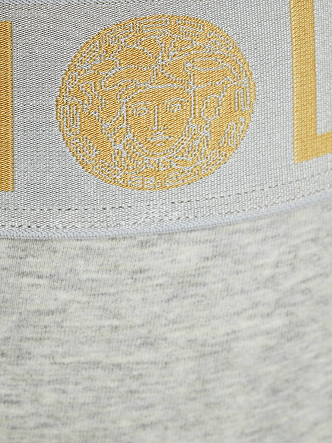 Versace Versace Класичні труси Greca 1001381 Сірий