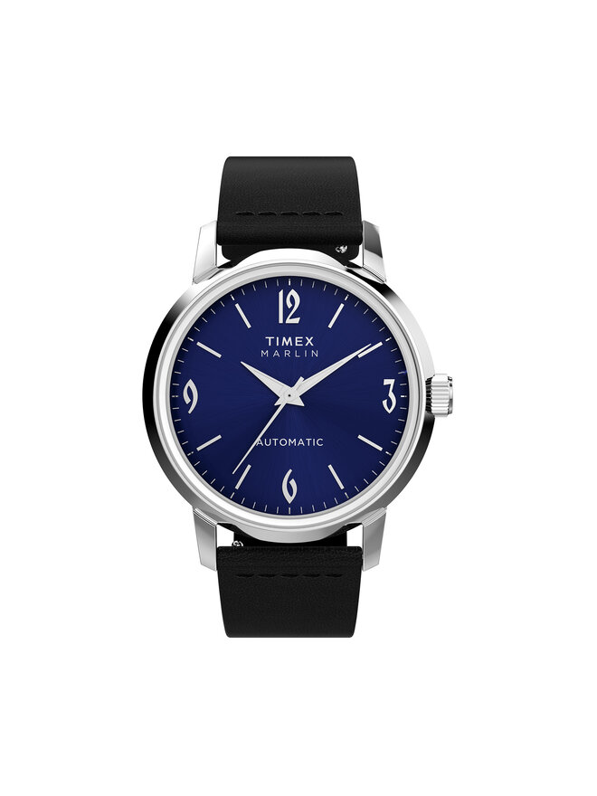 Timex Zegarek Timex Marlin® Automatic TW2W93100 Srebrny