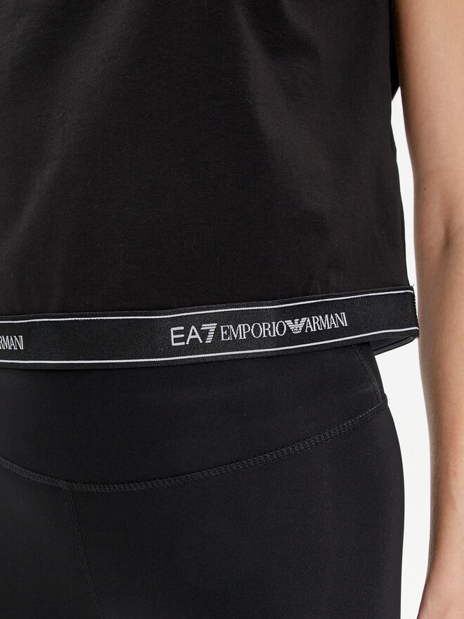 EA7 Emporio Armani EA7 Emporio Armani T-Shirt 3DTT22 TJ6SZ 1200 Schwarz Regular Fit