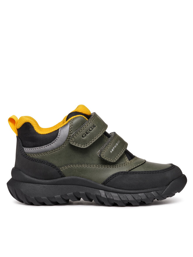 Geox Schnürschuhe Geox J Simbyos B Abx J46L0B 0MEMS C0450 S Khakifarben