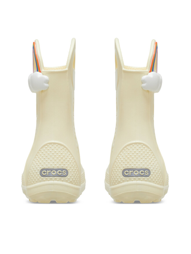 Crocs Gummistiefel Crocs Handle It Rainbow Rain Boot Kids 210026 Gelb