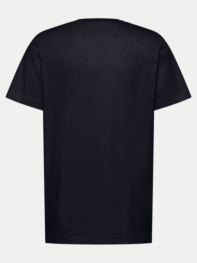 Jack Wolfskin Jack Wolfskin Marškinėliai Brand T A64116 Tamsiai mėlyna Regular Fit