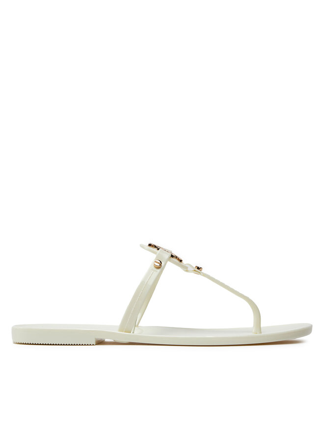 Tory Burch Japonki Tory Burch Mini Miller Flat Thong 51148678 Biały
