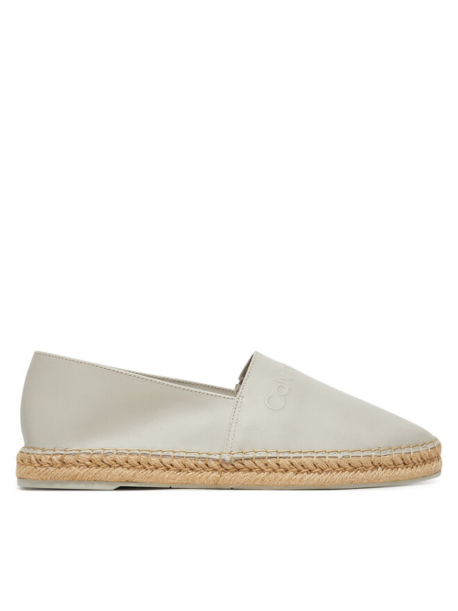Calvin Klein Еспадрили Calvin Klein Espadrille Lth HM0HM01882 Сив