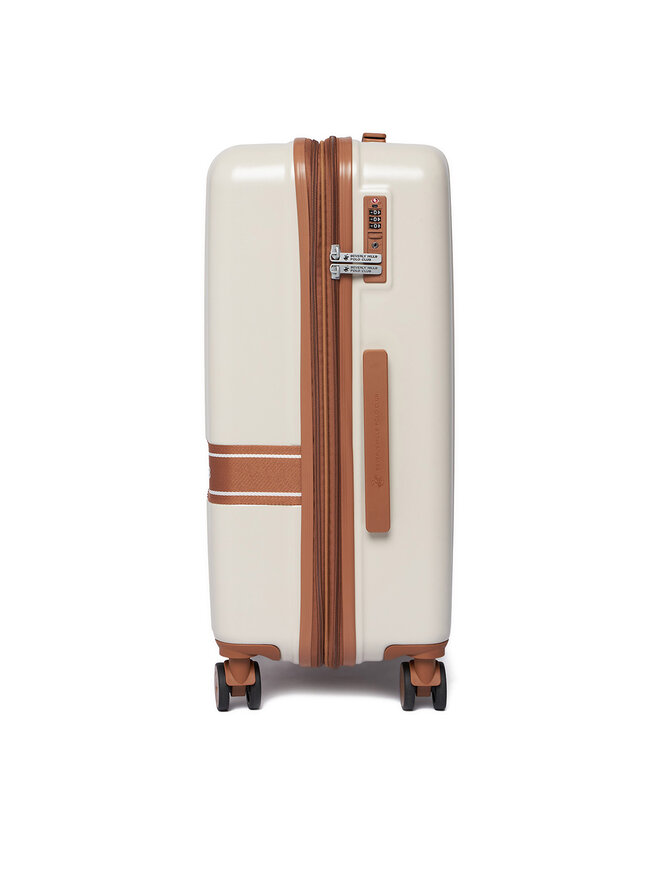 Beverly Hills Polo Club Mittlerer Koffer Beverly Hills Polo Club CEO-BHPC-WAL-008-M Beige