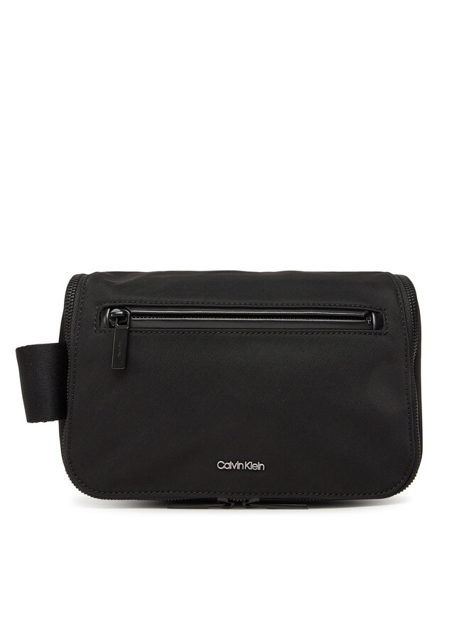Calvin Klein Kosmetyczka Calvin Klein Ck Ease Washbag W/Hanger K50K512943 Czarny