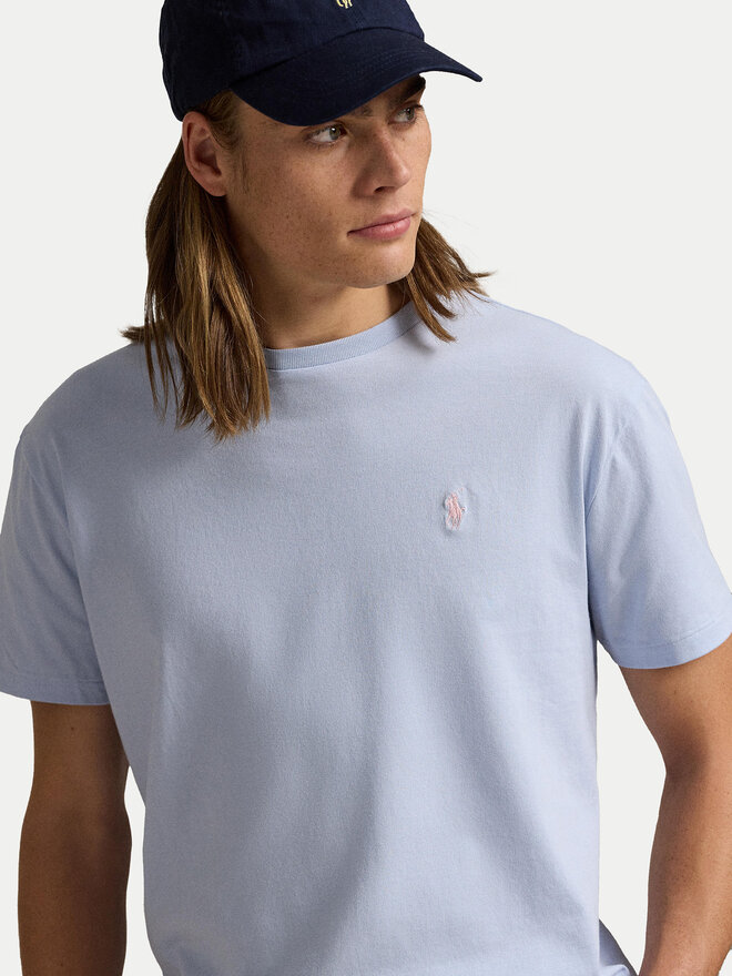 Polo Ralph Lauren Polo Ralph Lauren Camiseta 710671438418 Celeste Slim Fit