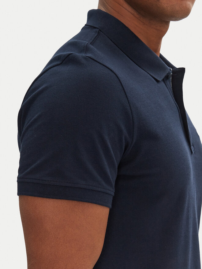 Tommy Jeans Tommy Jeans Polo marškinėliai DM0DM20676 Tamsiai mėlyna Slim Fit