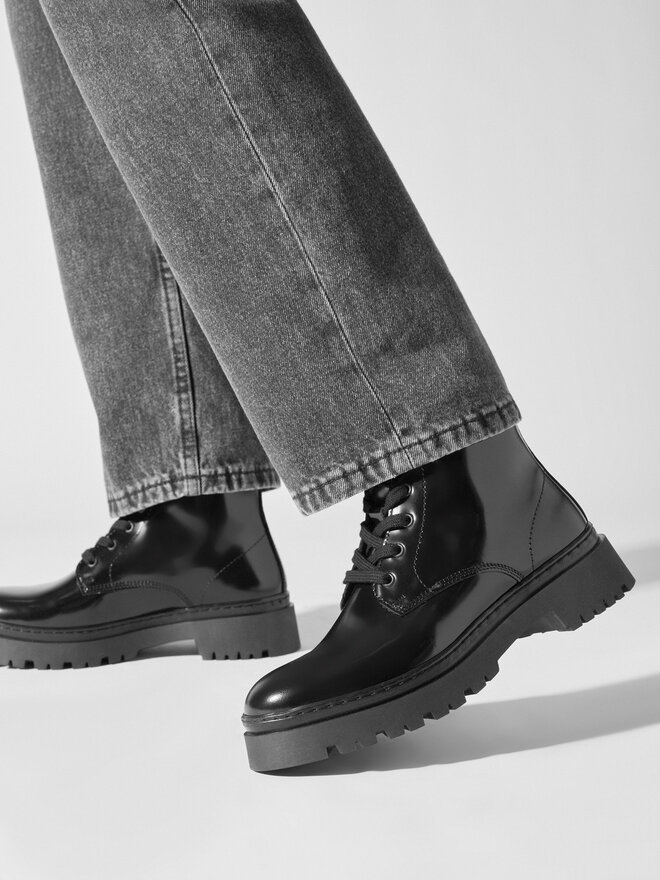 Gant Bakancs Gant Aligrey Mid Boot 27541323 Fekete