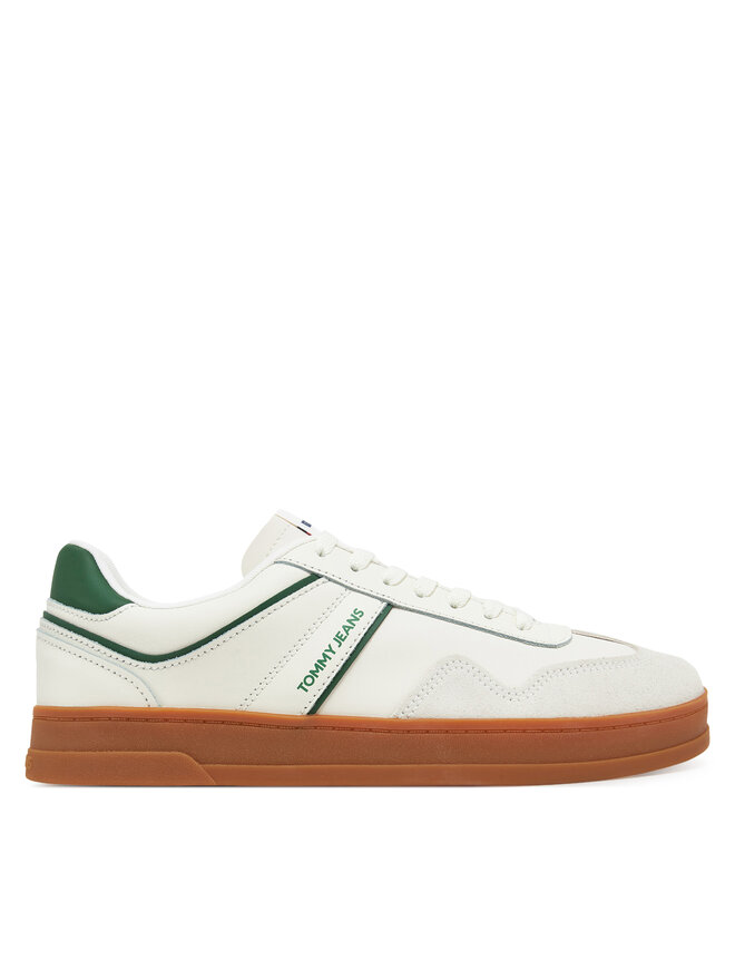 Tommy Jeans Снікерcи Tommy Jeans The Greenwich Leather EM0EM01571 Écru