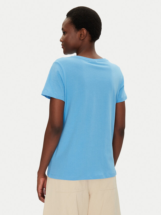 Fransa Fransa Camiseta 20615288 Azul Regular Fit