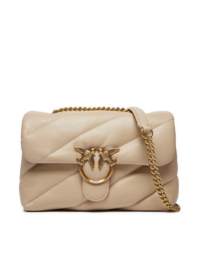 PINKO Ročna torba Pinko Love Puff Classic Cl . AI 24-25 PLTT 100038 A0F2 Bež