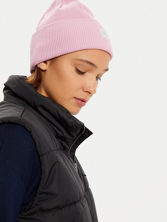 Buff Σκούφος Buff Crossknit Beanie Camelia 132891.519.10 Ροζ