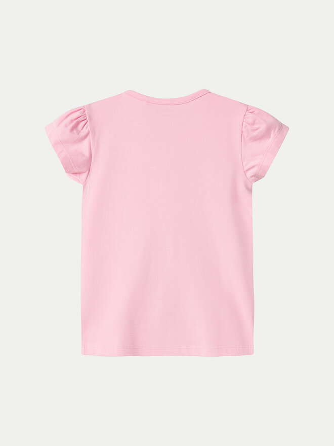 NAME IT NAME IT Camiseta Folly Stitch 13240690 Rosa Regular Fit