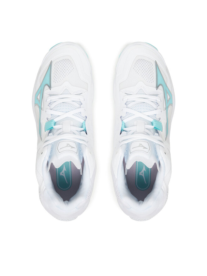 Mizuno Παπούτσια Σάλας Mizuno Wave Lightning Z8 Mid V1GC2405 Λευκό