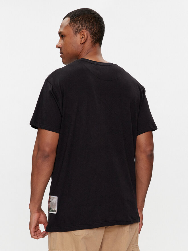 Brave Soul Brave Soul Majica MTS-149SAPPORO Črna Straight Fit