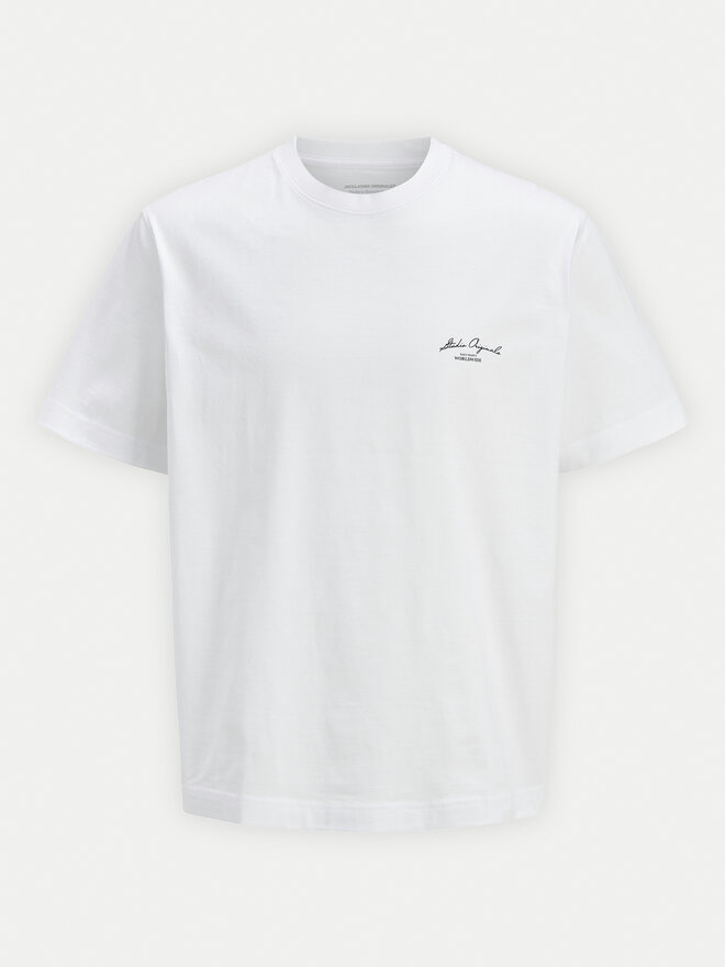 Jack&Jones Jack&Jones T-Shirt Islington 12273015 Λευκό Loose Fit