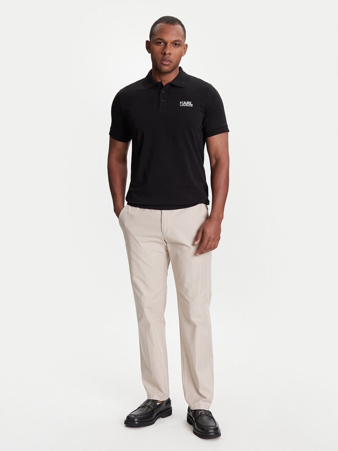 KARL LAGERFELD KARL LAGERFELD Polo 745088 553235 Negro Regular Fit