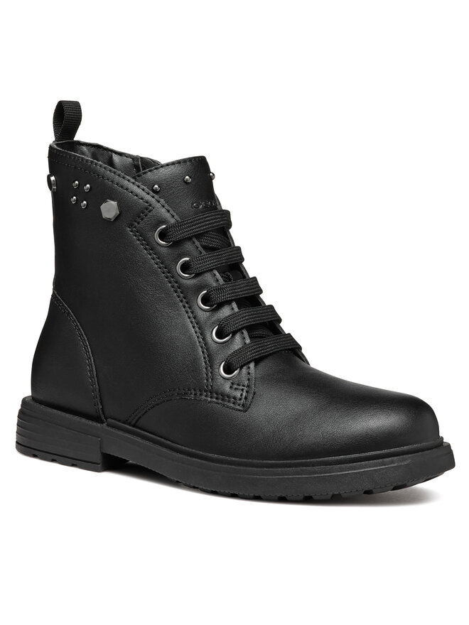 Geox Zābaki Geox Jr Eclair J169QI 0003W C9999 D Melns