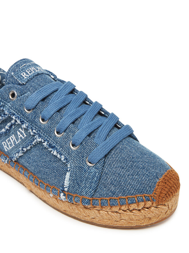 REPLAY Espadrile REPLAY GWF22 .000.C0088T Albastru