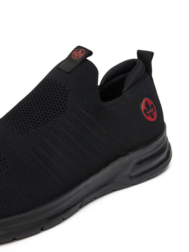 Rieker Sneakersy Rieker B7365-00 Čierna