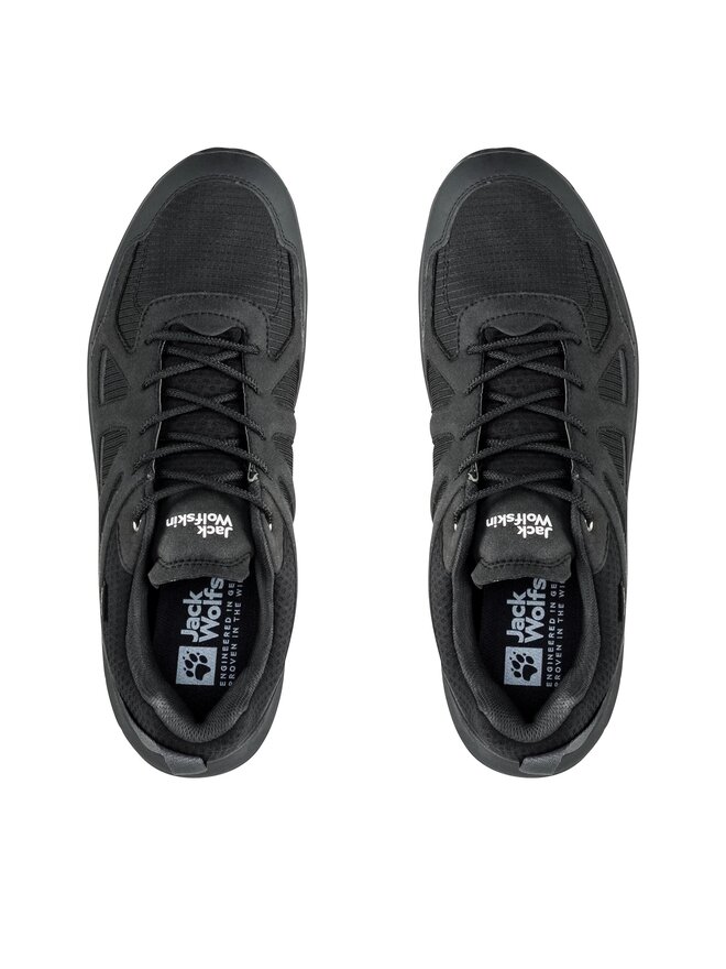 Jack Wolfskin Trekingová obuv Jack Wolfskin Woodland 2 Texapore Low 4051271 Černá