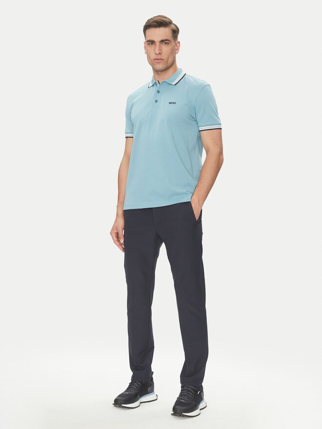 BOSS BOSS Poloshirt Paddy 50469055 Blau Regular Fit