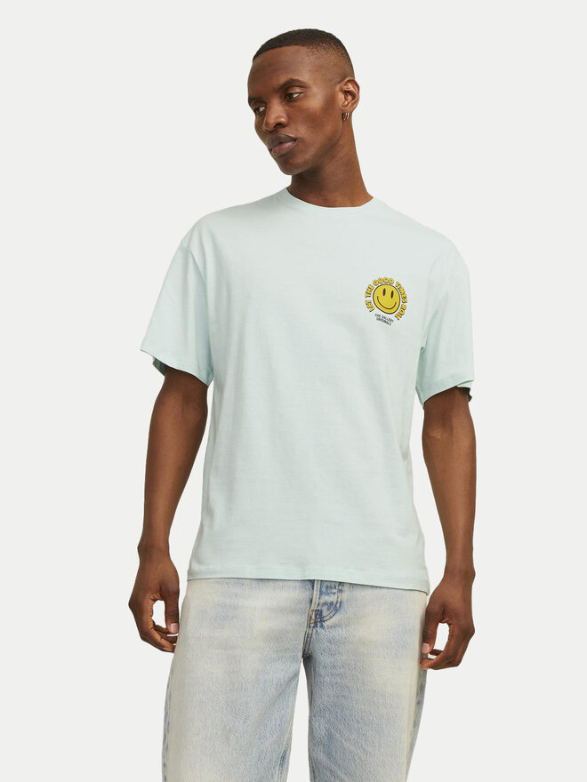Jack&Jones Jack&Jones Camiseta Jorfrutti 12256926 Azul Wide Fit