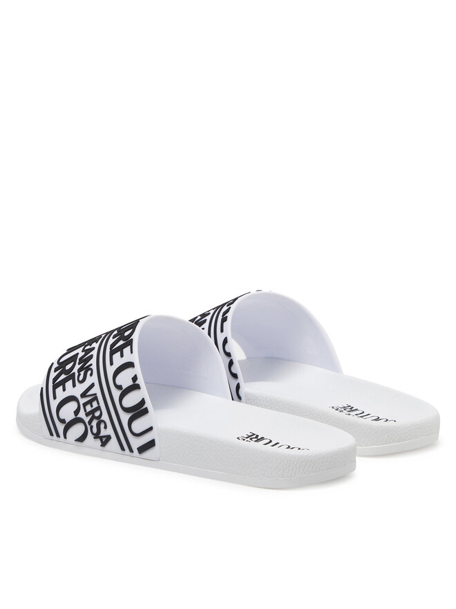 Versace Jeans Couture Šľapky Versace Jeans Couture 78YA3SQ1 Biela