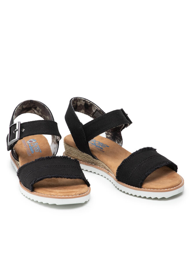 Skechers Εσπαντρίγιες Skechers BOBS Adobe Princess 113541/BLK Μαύρο