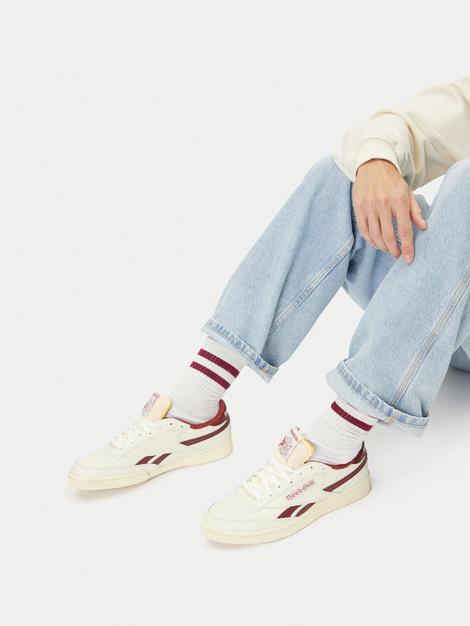 Reebok Sneakers Reebok EO-CLUB C REVENGE VINTAGE 100233964 Écru