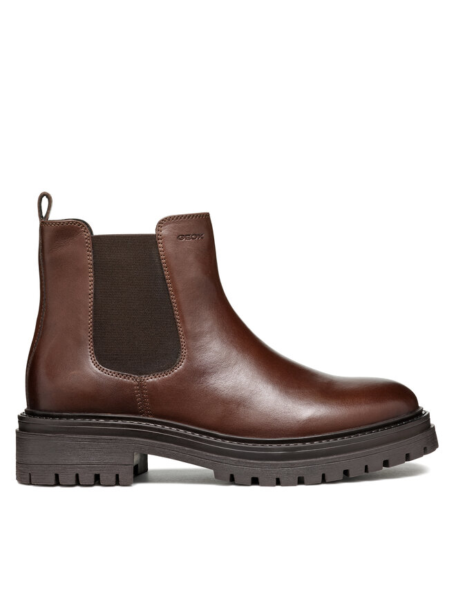 Geox Chelsea cipele Geox D Iridea D04HRB 00043 C6006 Smeđa