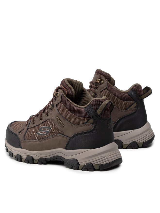 Skechers Schnürstiefeletten Skechers Melano 204477/CHOC Braun