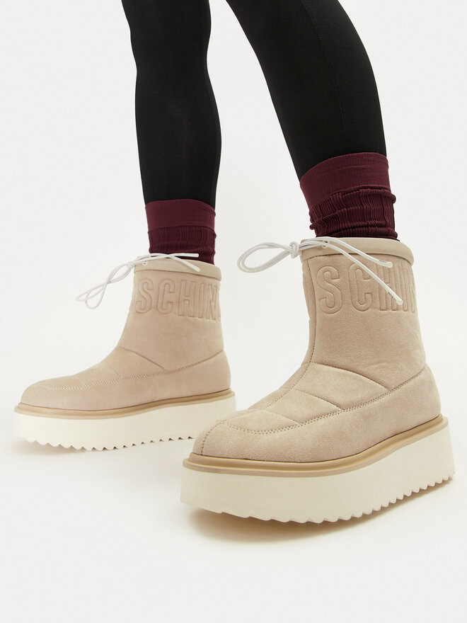 LOVE MOSCHINO Botine LOVE MOSCHINO JA24266I0LJAW026 Bej