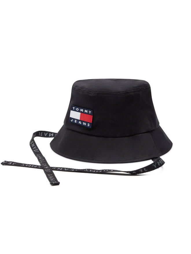 Tommy Jeans Klobouk bucket hat Tommy Jeans Heritage Stadium AM0AM11015 Černá